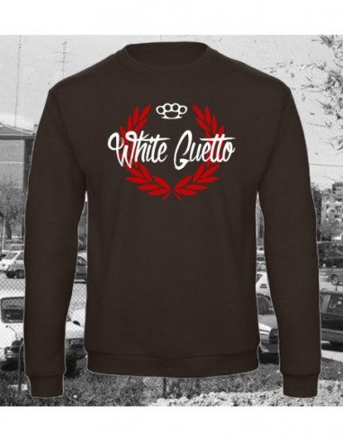 White Guetto Sudadera "Laurel"