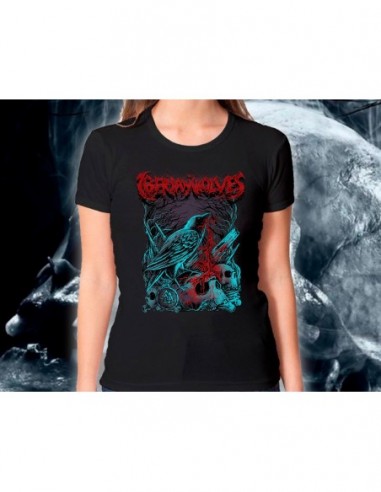 Iberian Wolves Camiseta "Cuervo Verde" Chico