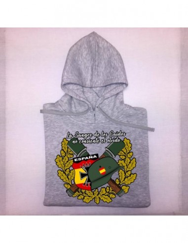 Sudadera Capucha "Division Azul Homenaje 1" Chico