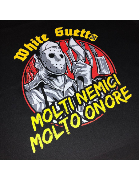 White Guetto Sudadera  "Molti Nemici" Sisebuto Division