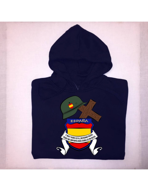 Sudadera Capucha “H BANDERA” Chico