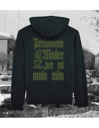 White Guetto Sudadera Capucha "Perdóname madre"
