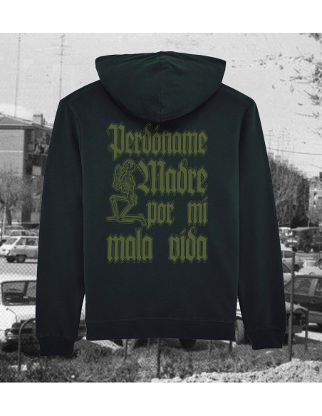 White Guetto Sudadera Capucha "Perdóname madre"