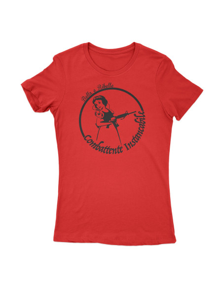 Camiseta "Combatiente Instancabile" Chica