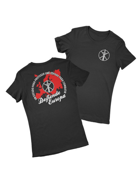 T-shirt "Defiende Europa" Woman
