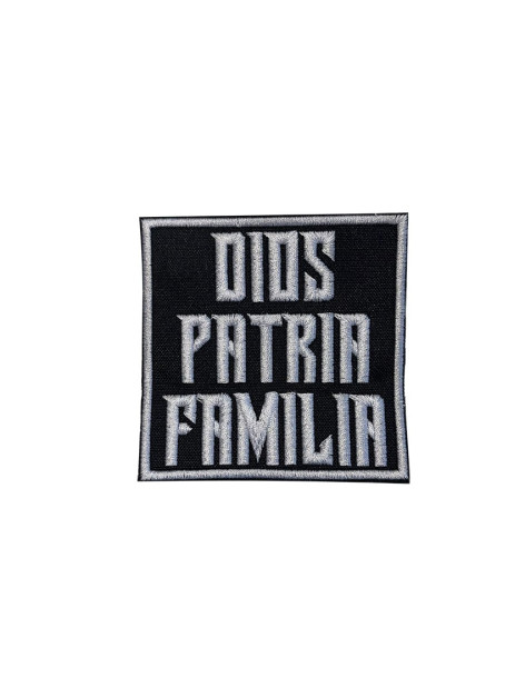 Patch "Dios Patria Familia"