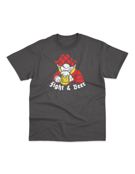 Camiseta "Fight & Beer" Chico