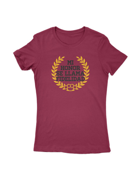 Camiseta "Mi Honor" Chica