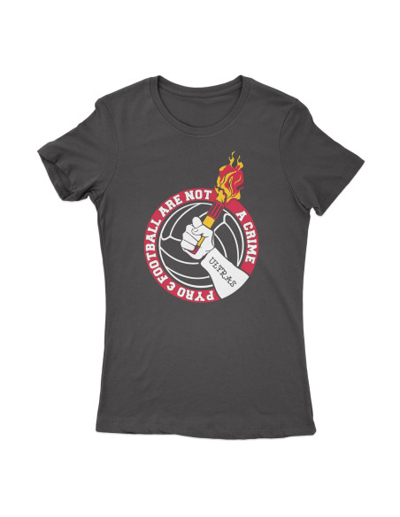 T-Shirt "Pyro & Football" Woman