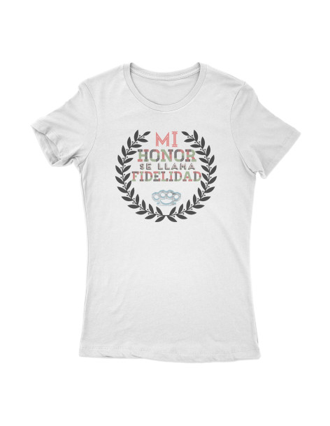 Camiseta "Mi Honor Vintage" Chica