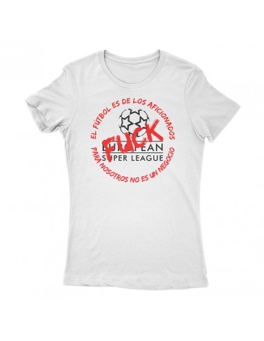 T-Shirt "Fuck Super League" Woman