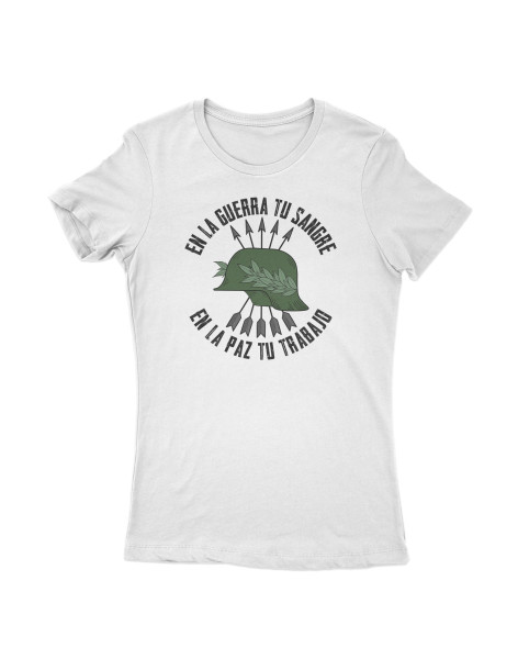 T-Shirt "Casco y Flechas" Woman