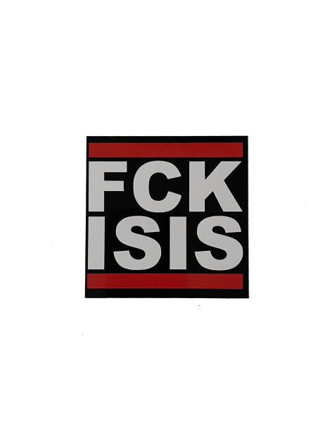 Pegatinas "FCK ISIS"