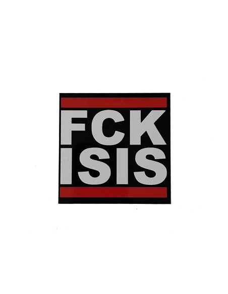Pegatinas "FCK ISIS"