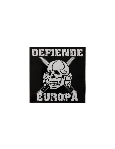 Stickers "Defiende Europa Calavera"