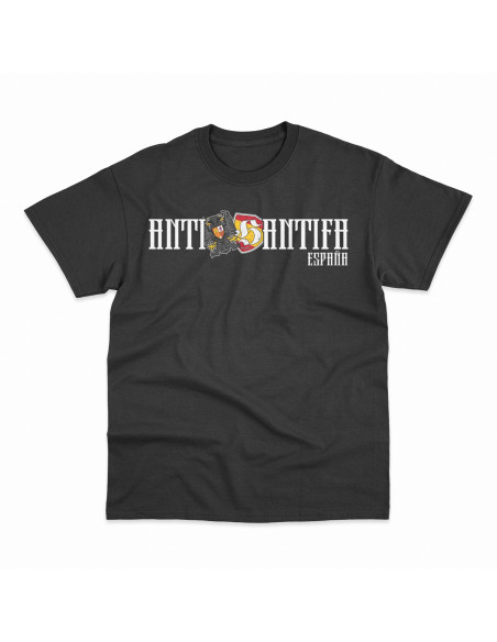 Camiseta "ANTIANTIFA” Chico