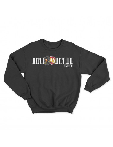 Sudadera Sin Capucha "ANTIANTIFA”