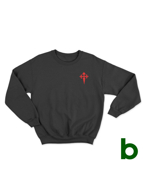 Sudadera Básica “Cruz De Santiago" Chico