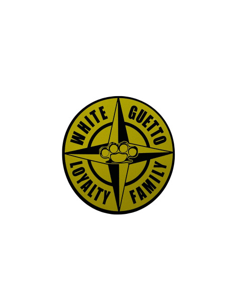 Pegatinas "White Guetto Loyalty"