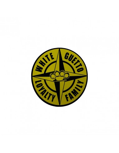 Pegatinas "White Guetto Loyalty"