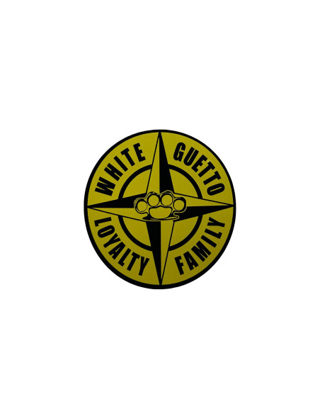 Pegatinas "White Guetto Loyalty"