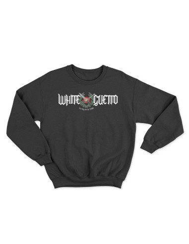 White Guetto Sudadera  "Ley de la Calle"
