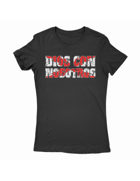 Camiseta "Dios con nosotros” Chica