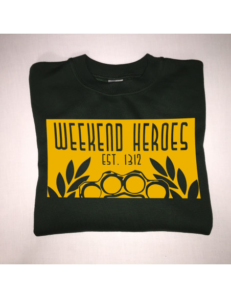 Sudadera Sin Capucha "Weekend Heroes"