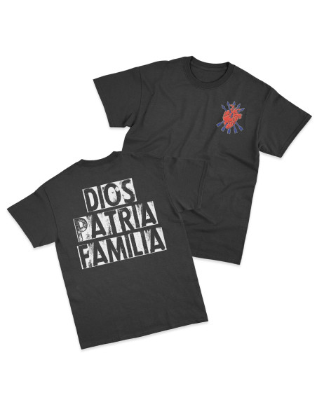 Camiseta "DIOS, PATRIA Y FAMILIA”  Chico