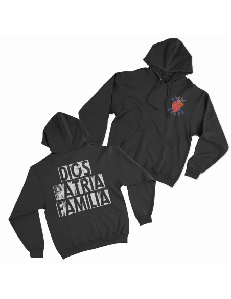 Hoodie "DIOS, PATRIA Y FAMILIA"