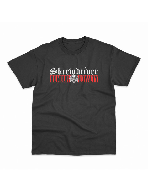 Camiseta "Skrewdrive Honour” Chico