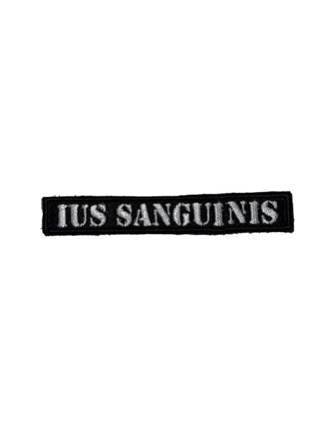 Patch "IUS SANGUINIS"