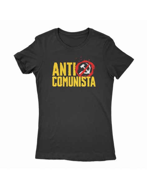 Camiseta "Anticomunista” Chica