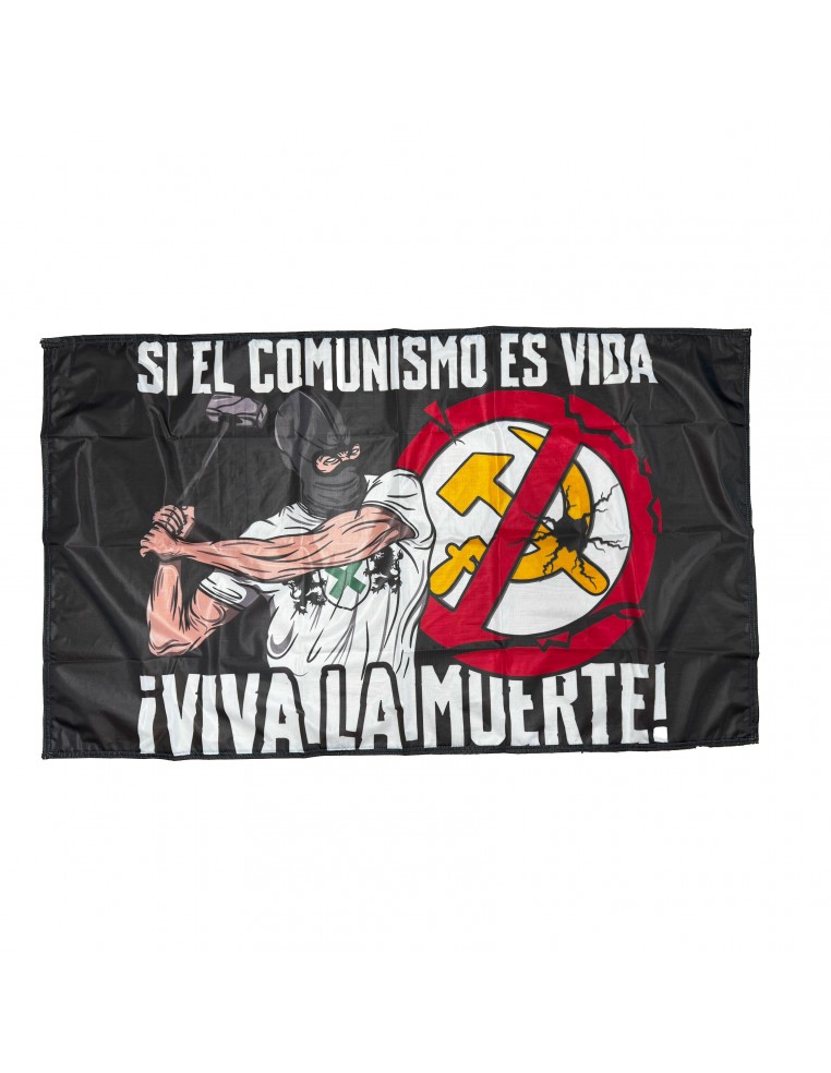 Bandera "Viva la muerte"