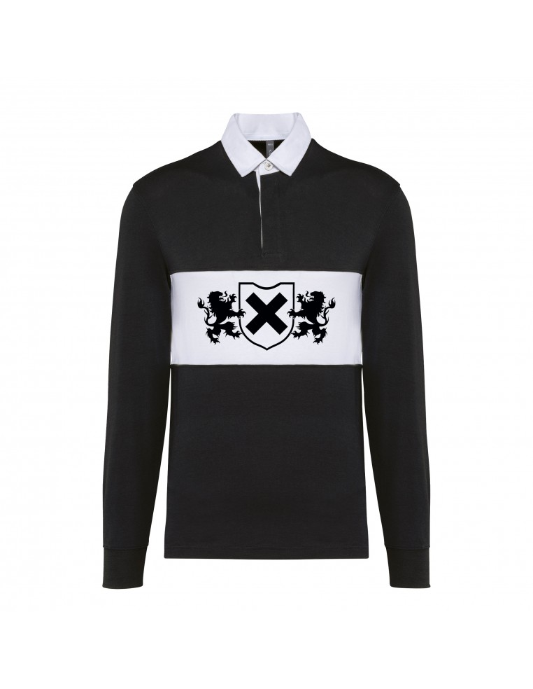 Long Sleeve Polo Shirt "Sisebuto Division"