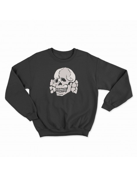 Embroidered Sweatshirt "Totenkopf"