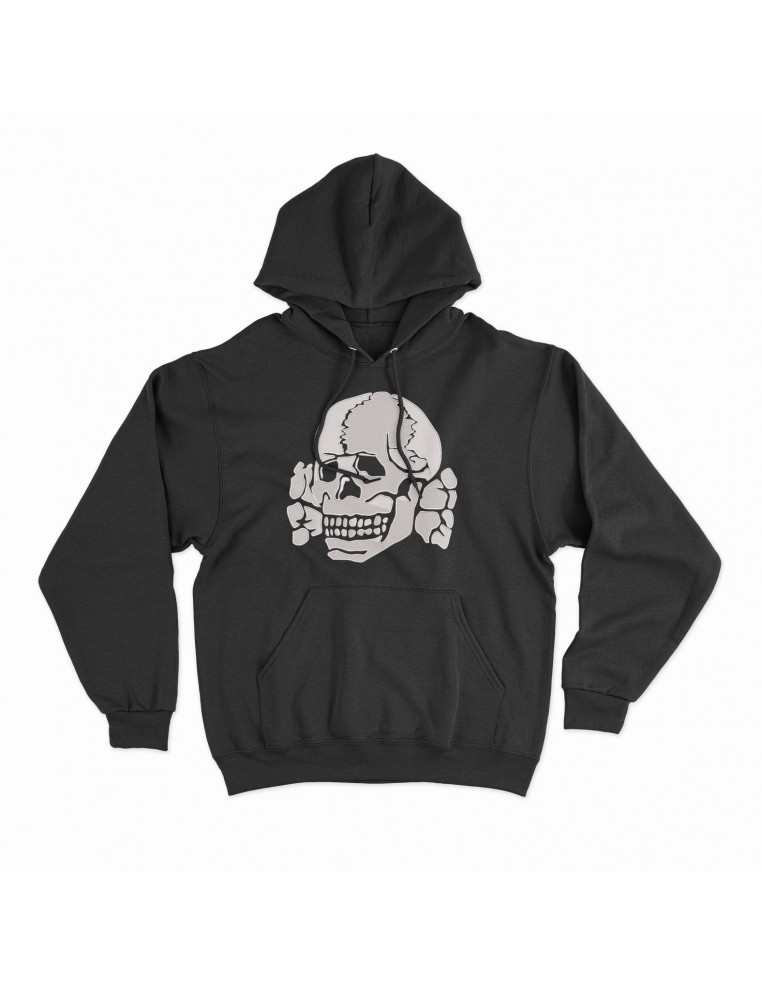 Embroidered Hoodie "Totenkopf"