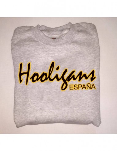 Sudadera Sin Capucha "Hooligans España"